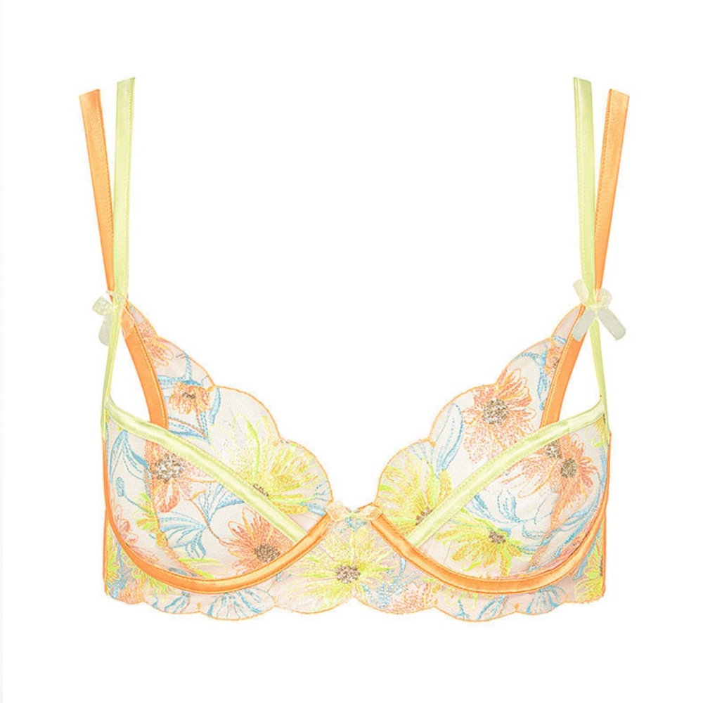 🔥HOST PICK🔥 NWT For Love and Lemons 🍋 Waterlily Underwire Bra - Picture 4 of 6